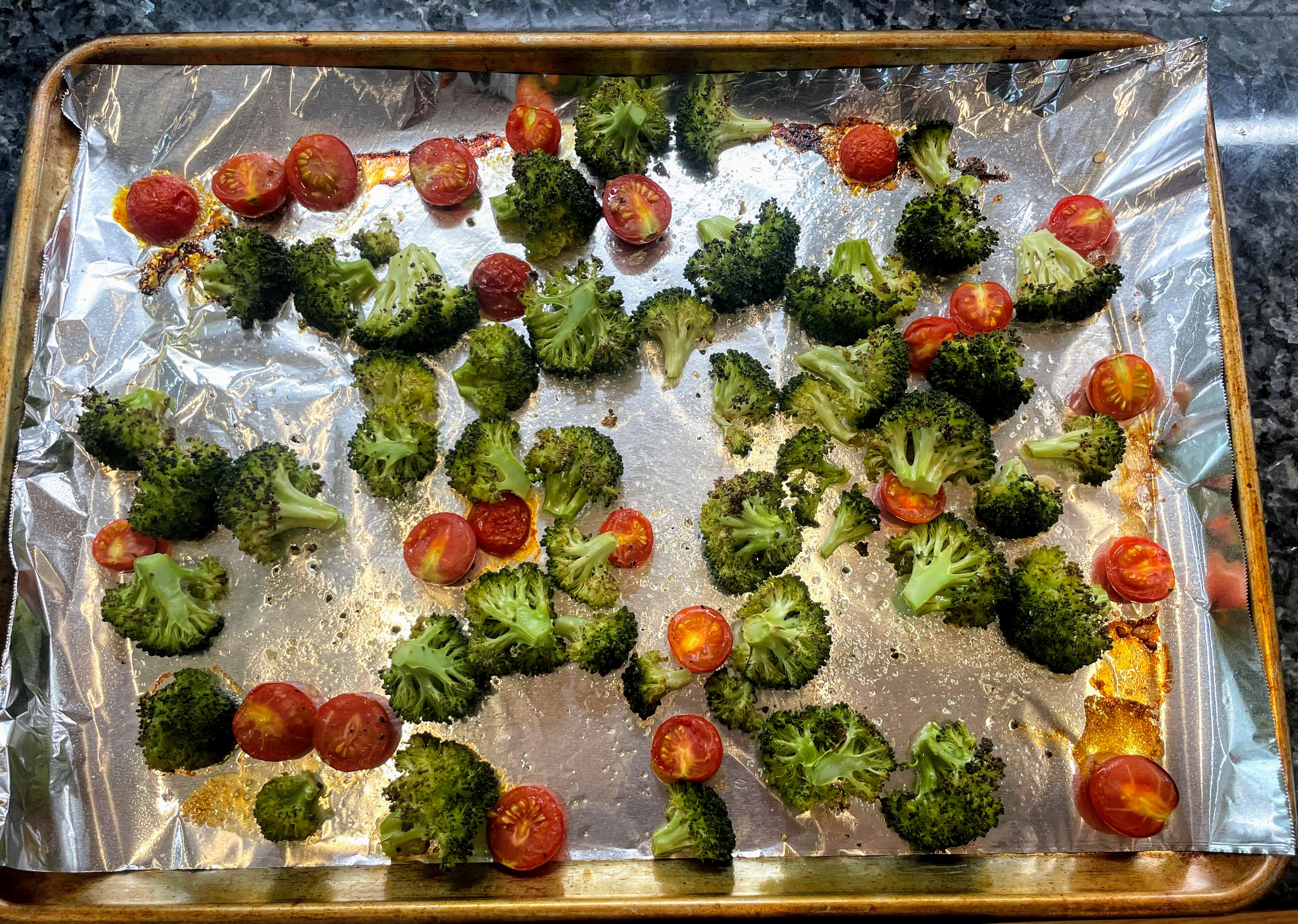 Easy and healthy roasted vegetables