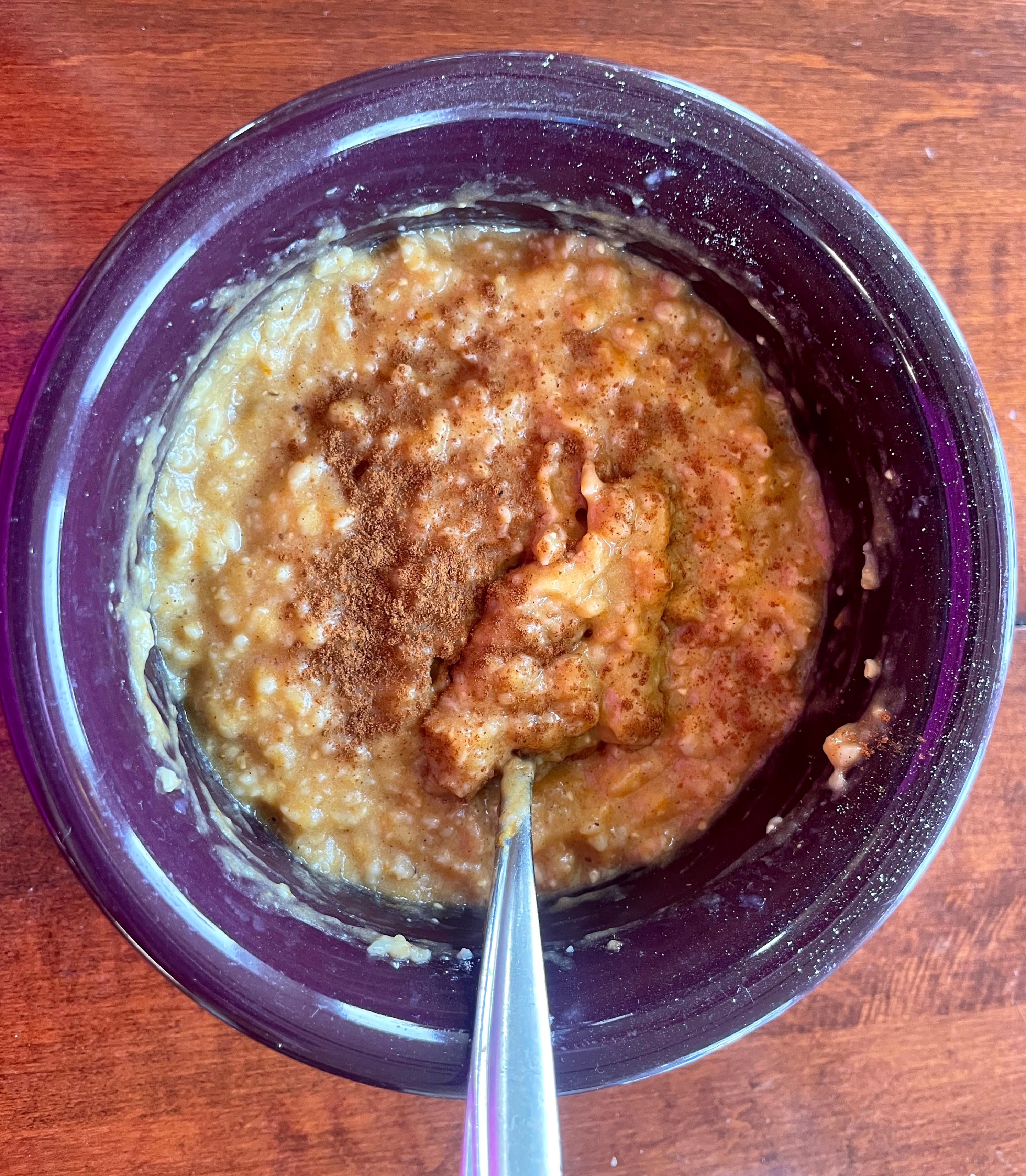 Easy Protein Pumpkin Spice Oatmeal